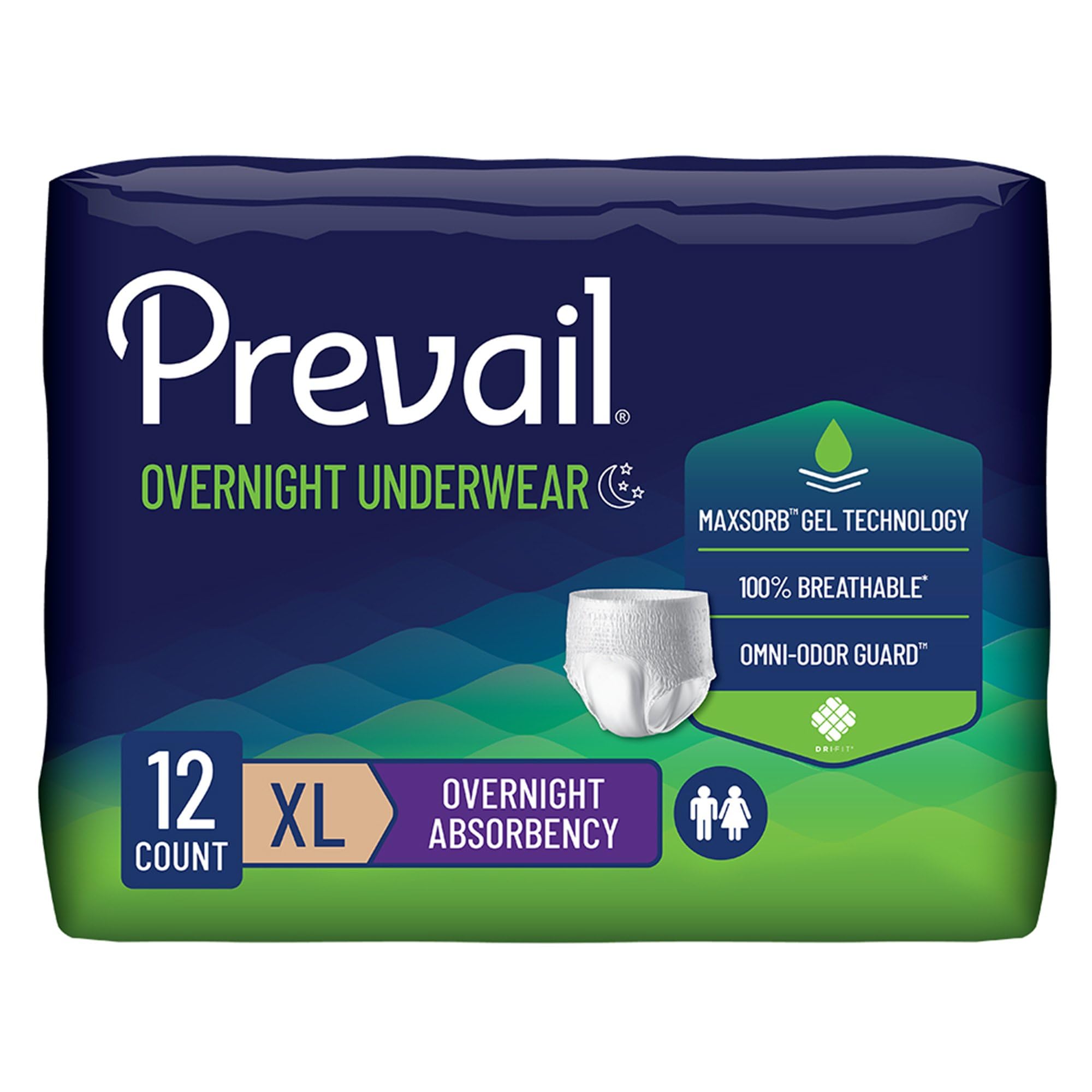 Amazon.com: Prevail Disposable Underwear Pull On with Tear Away